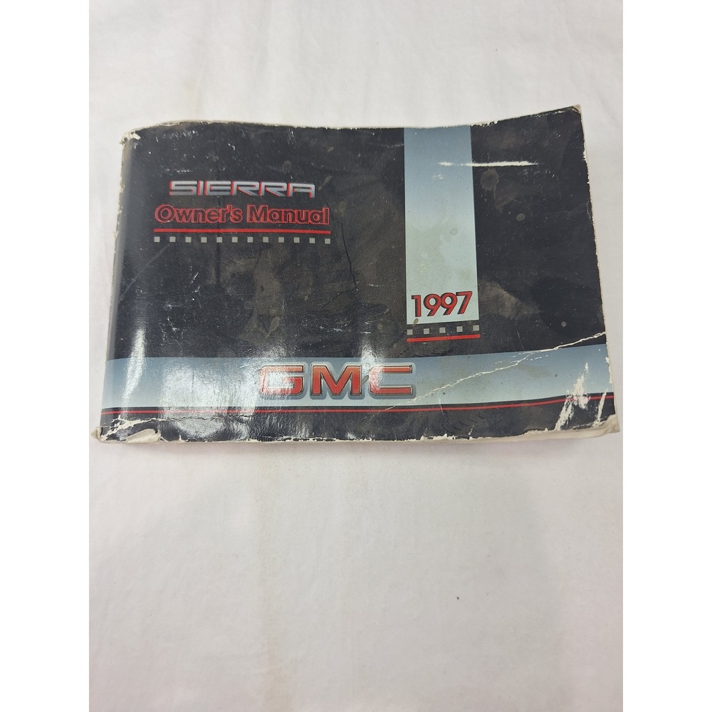 1997 GMC Sierra Owners Manual Original Factory Glovebox Book X9704